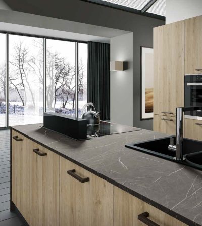 Une esthétique minimaliste pour une cuisine élégante 