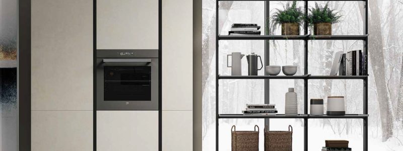 Inspiration citadine pour un modèle de cuisine hyper moderne 