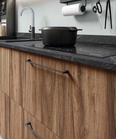 Une cuisine sur mesure équipée 